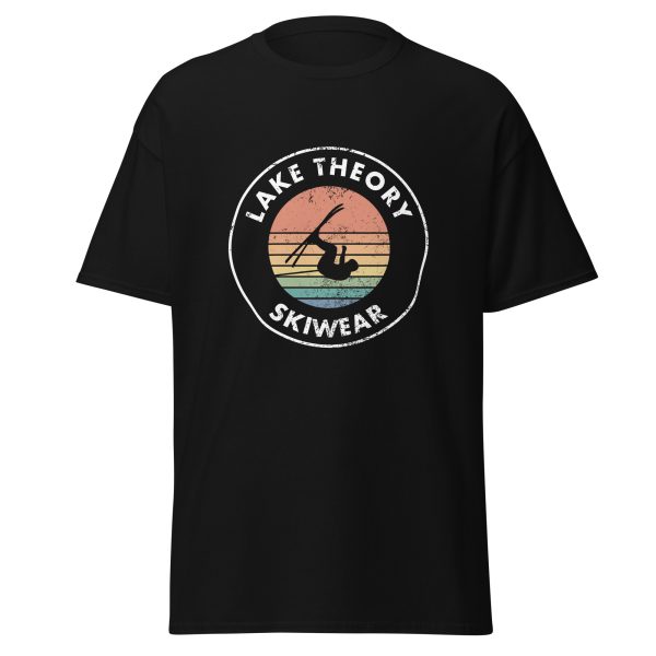 Retro Sunset Distressed Freestyle Jump Tee