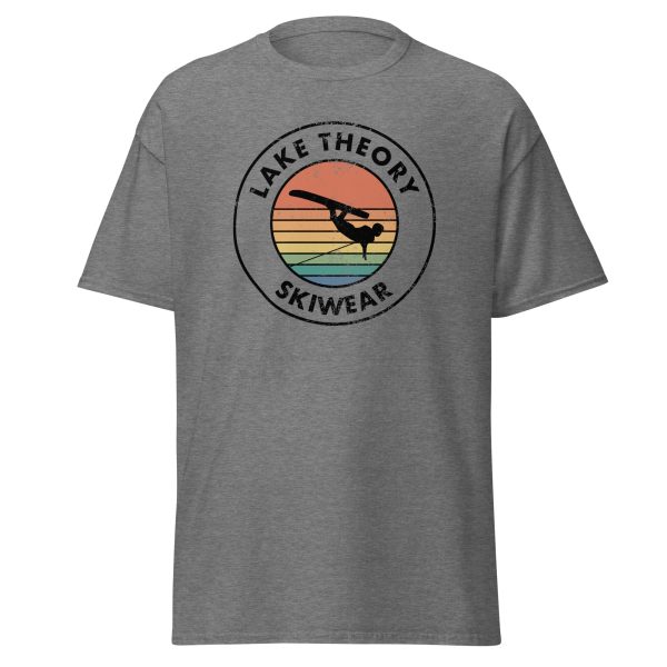 Retro Sunset Distressed Gainer Tee